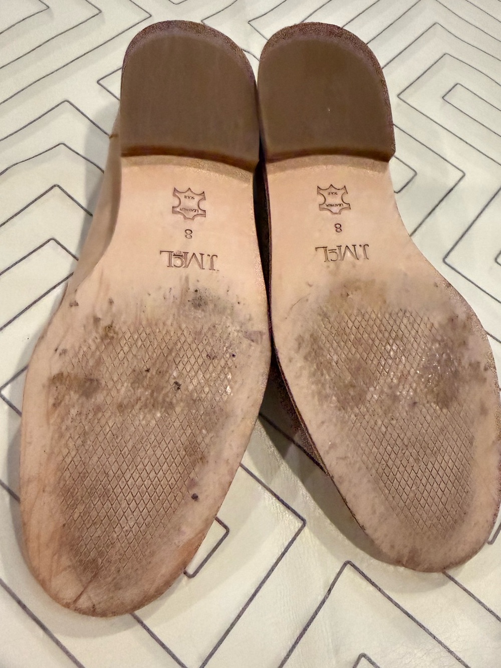 J. McLaughlin Concetta Suede Leather Loafers - Picture 13 of 14